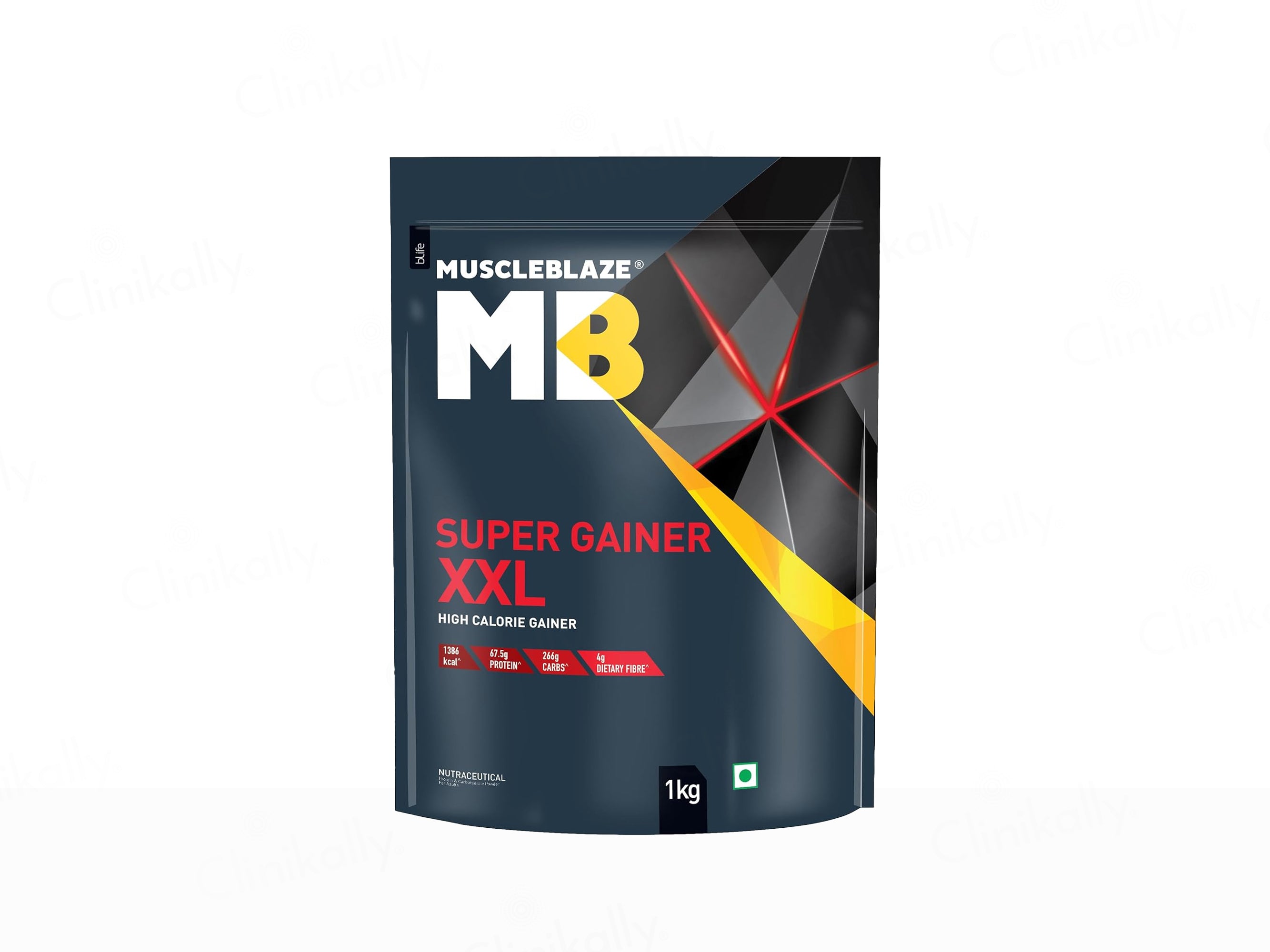 MuscleBlaze Super Gainer XXL Nutraceutical Powder - Chocolate Flavour