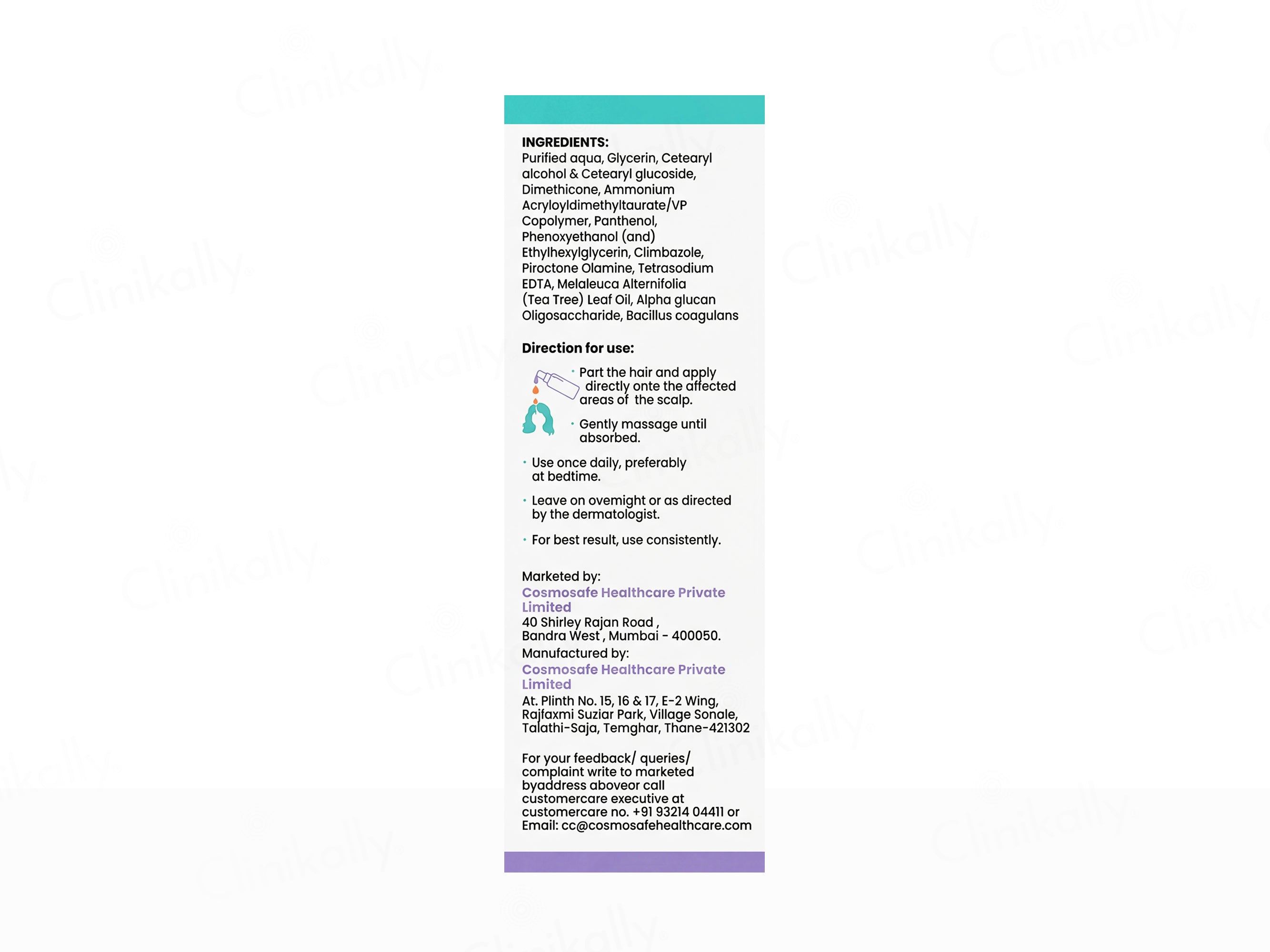 Mycobiome Scalp Microbiome Activator Mask