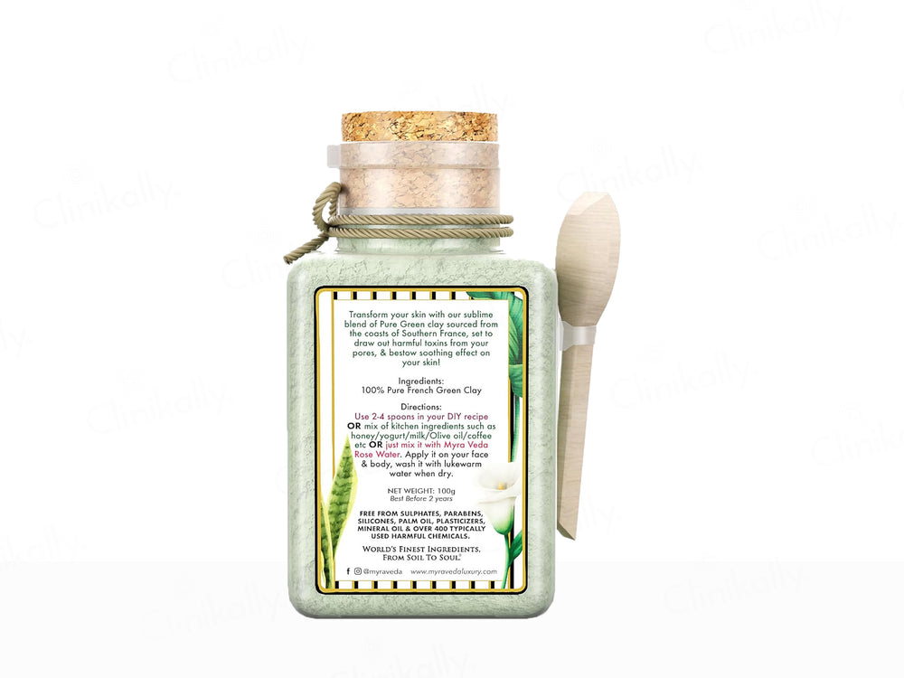 Myra Veda 100% Pure French Green Clay