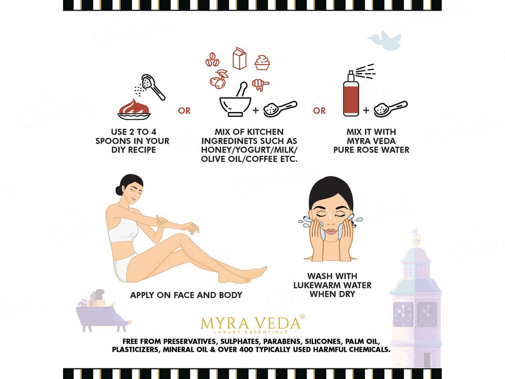 Myra Veda 100% Pure French Green Clay