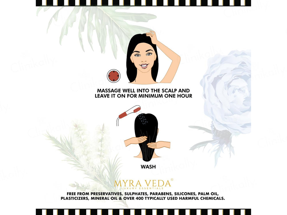 Myra Veda Milk Therapy Hair Oil