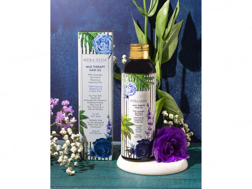 Myra Veda Milk Therapy Hair Oil