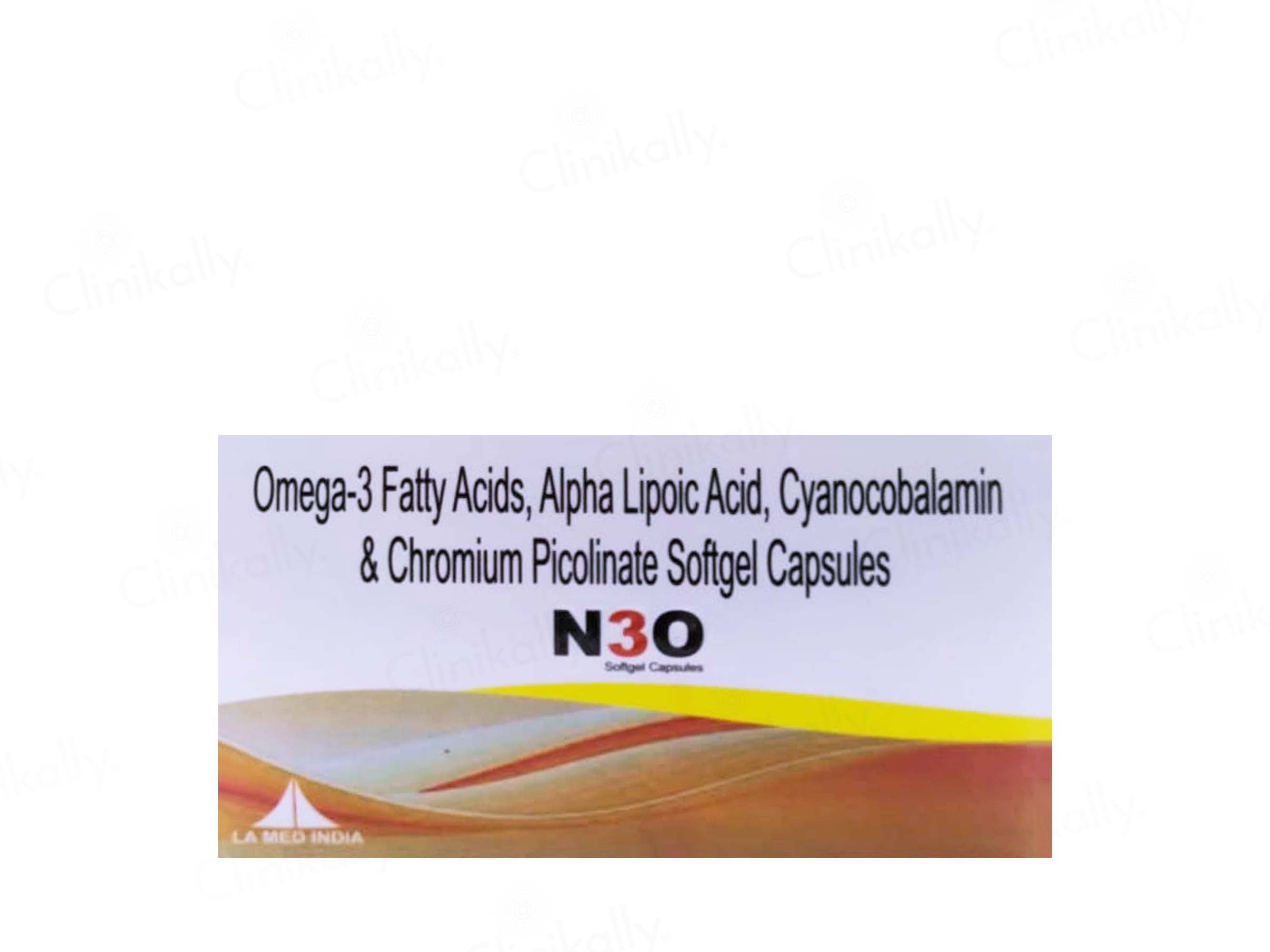 N3O Soft Gelatin Capsule