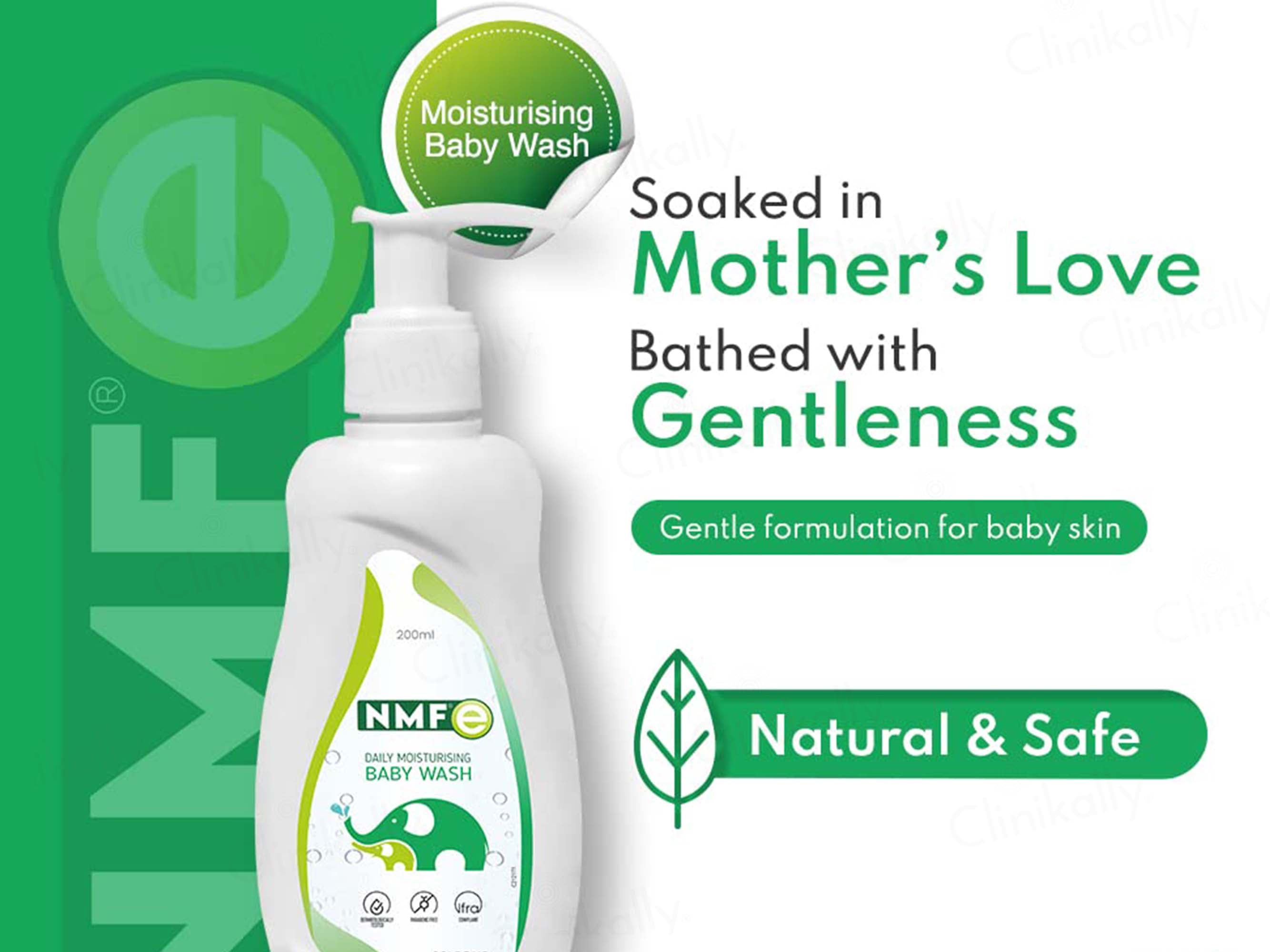 NMFe Daily Moisturising Baby Wash