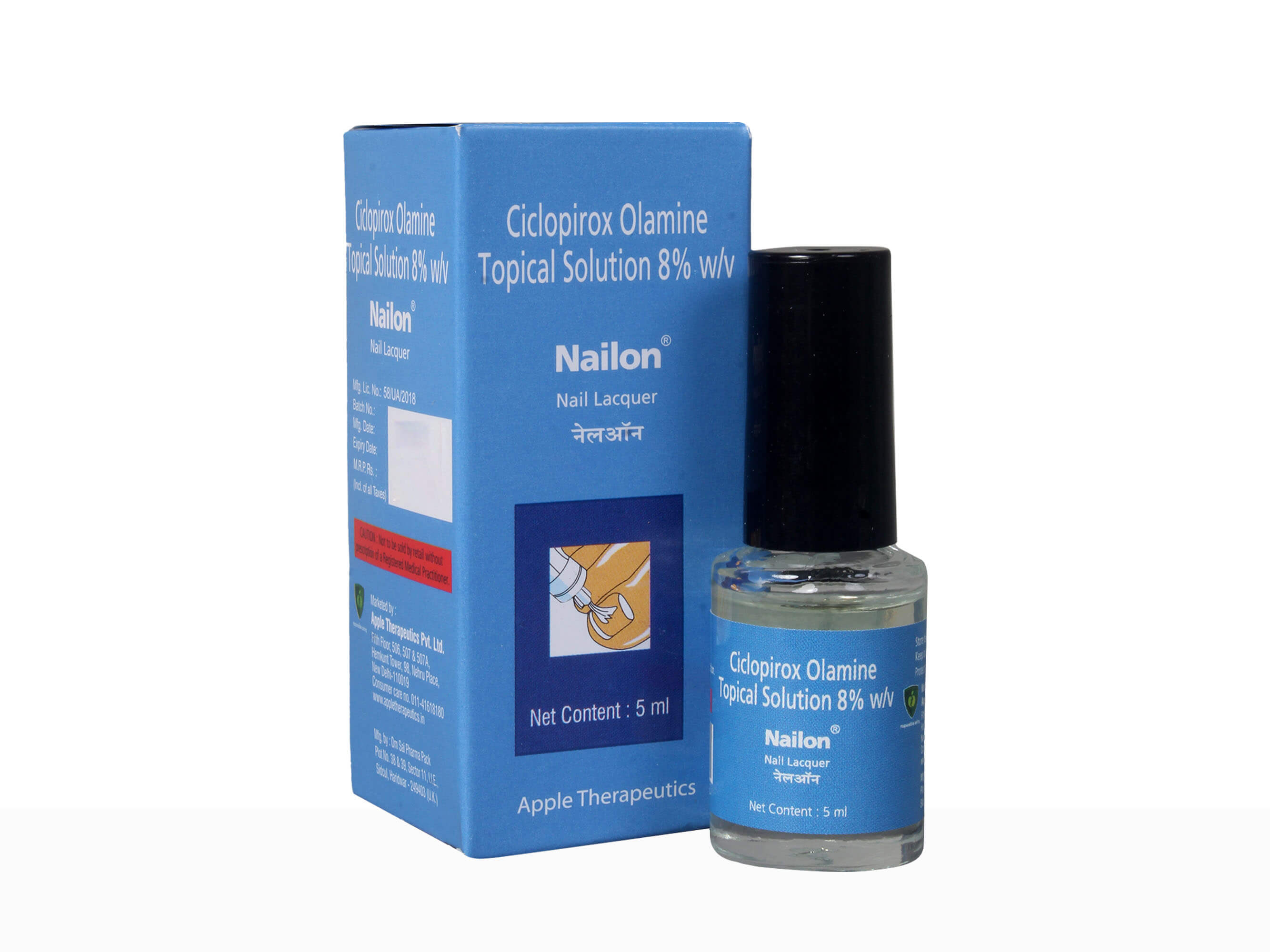 Nailon Nail Lacquer - Clinikally