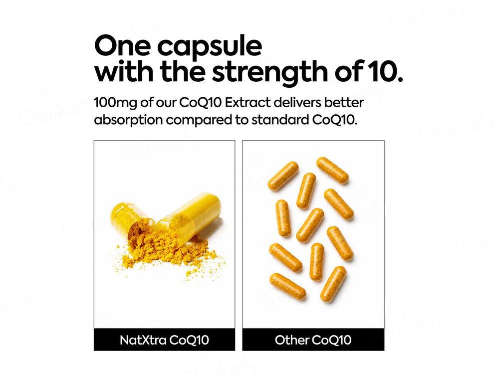 NatXtra CoQ10 Fertility Health Supplement Capsule
