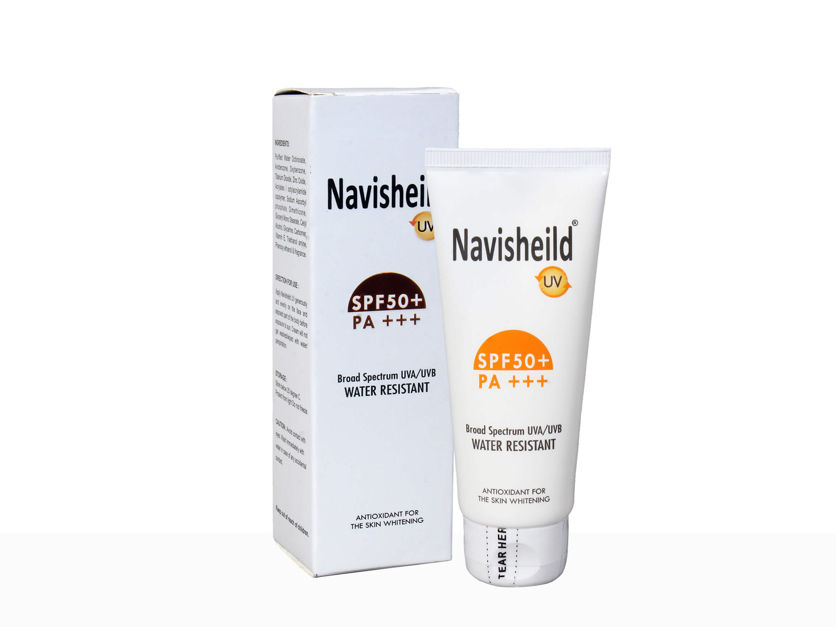 Navisheild UV Sunscreen SPF 50+ PA+++ - Clinikally