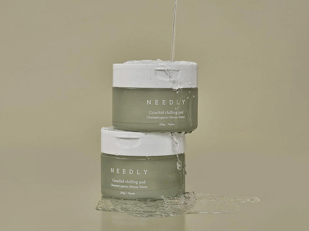 Needly Cicachid Chilling Facial Toner Pads