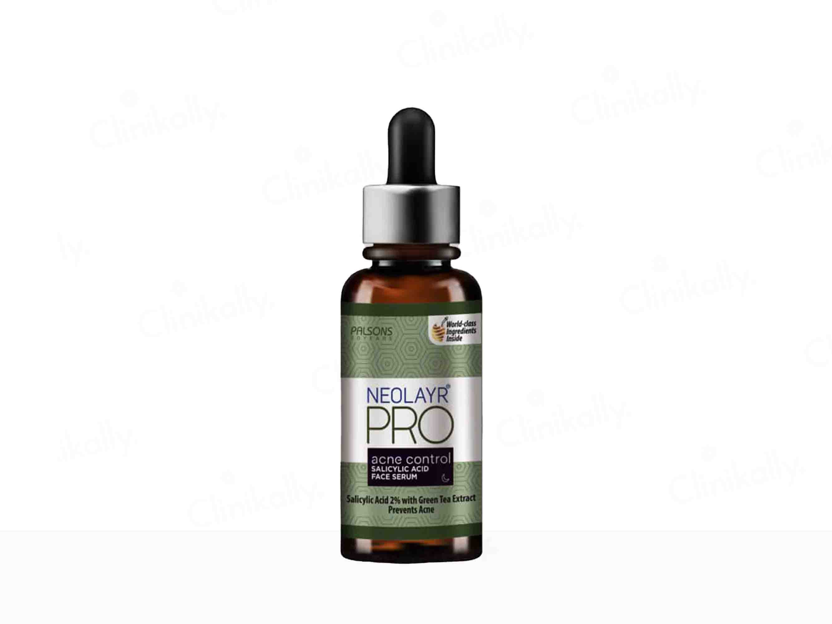 Neolayr Pro Acne Control Face Serum - Clinikally