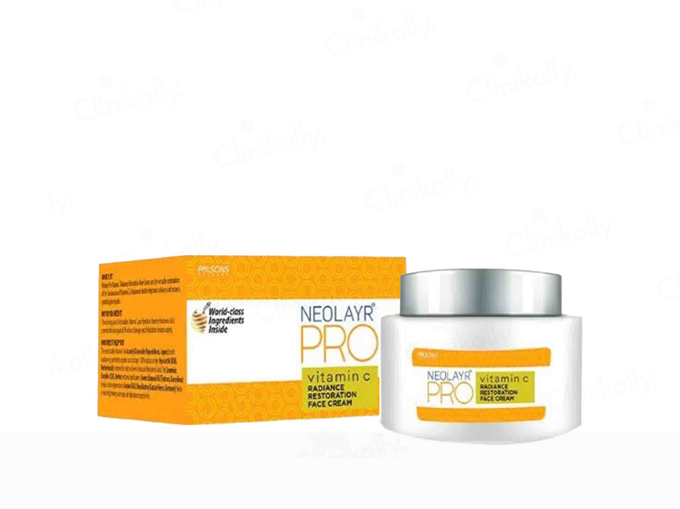 Neolayr Pro Vitamin-C Face Cream - Clinikally