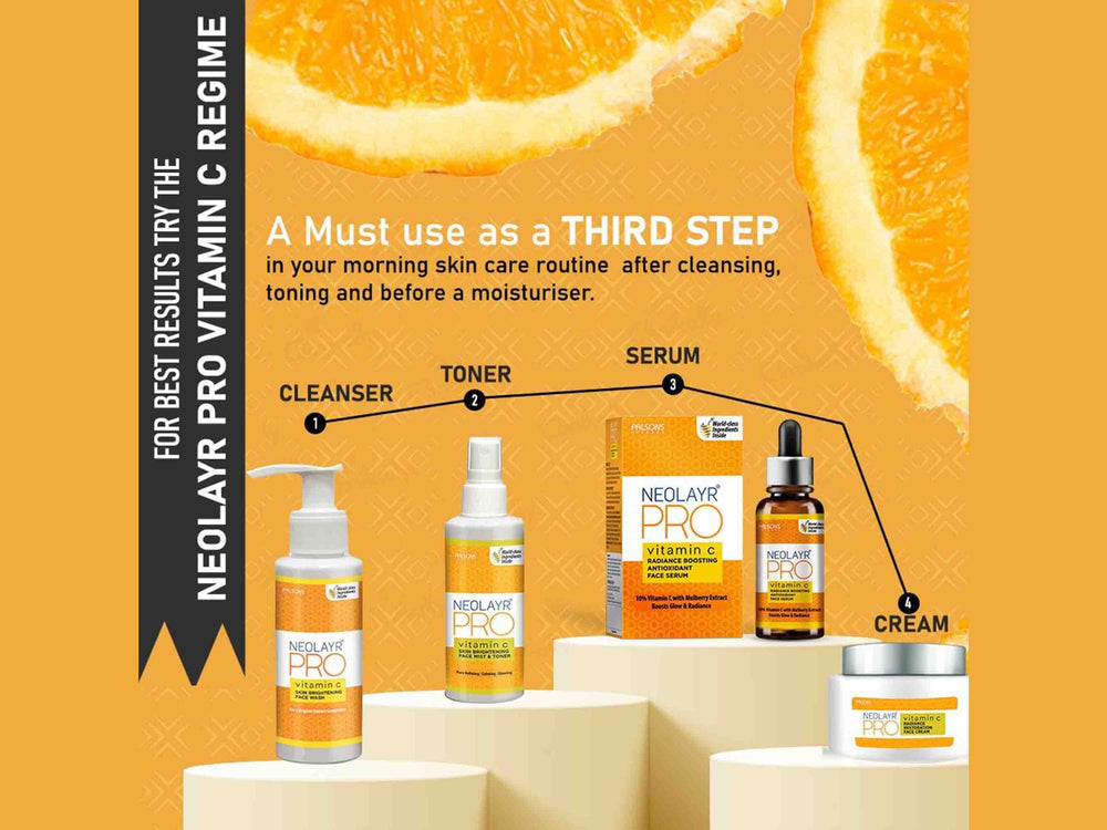 Neolayr Pro Vitamin-C Radiance Face Serum - Clinikally