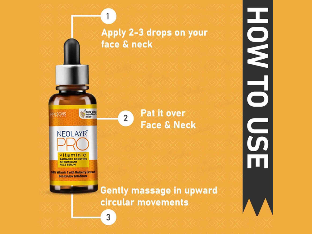 Neolayr Pro Vitamin-C Radiance Face Serum - Clinikally
