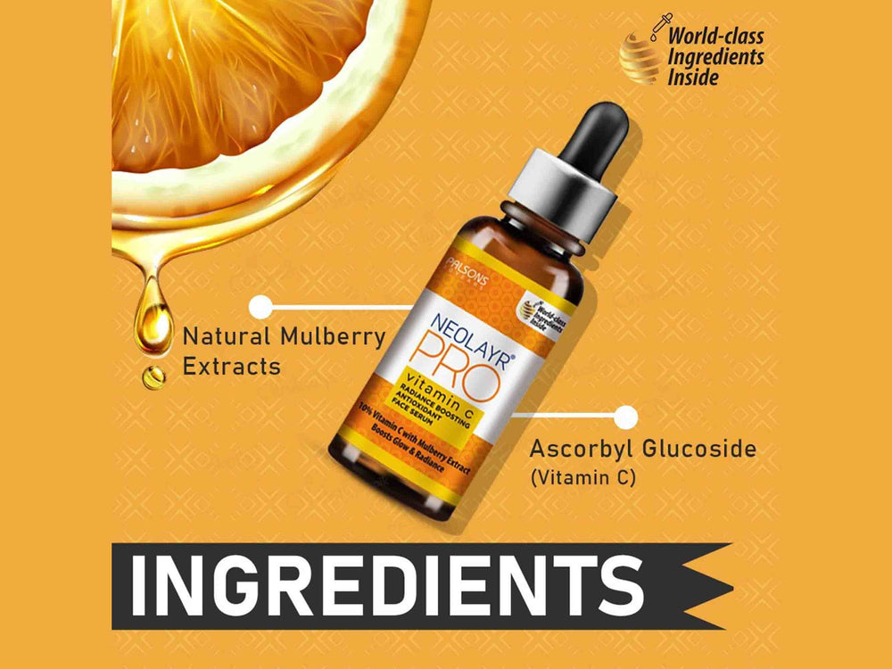 Neolayr Pro Vitamin-C Radiance Face Serum - Clinikally