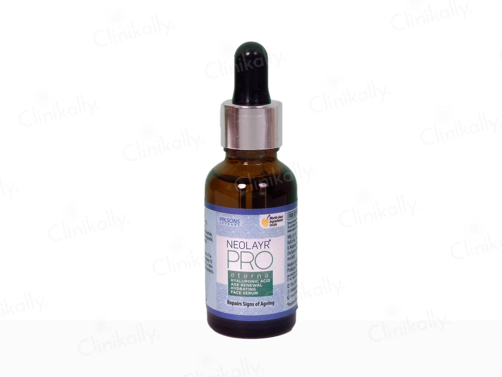 Neolayr Pro Eterna Hyaluronic Acid Face Serum - Clinikally