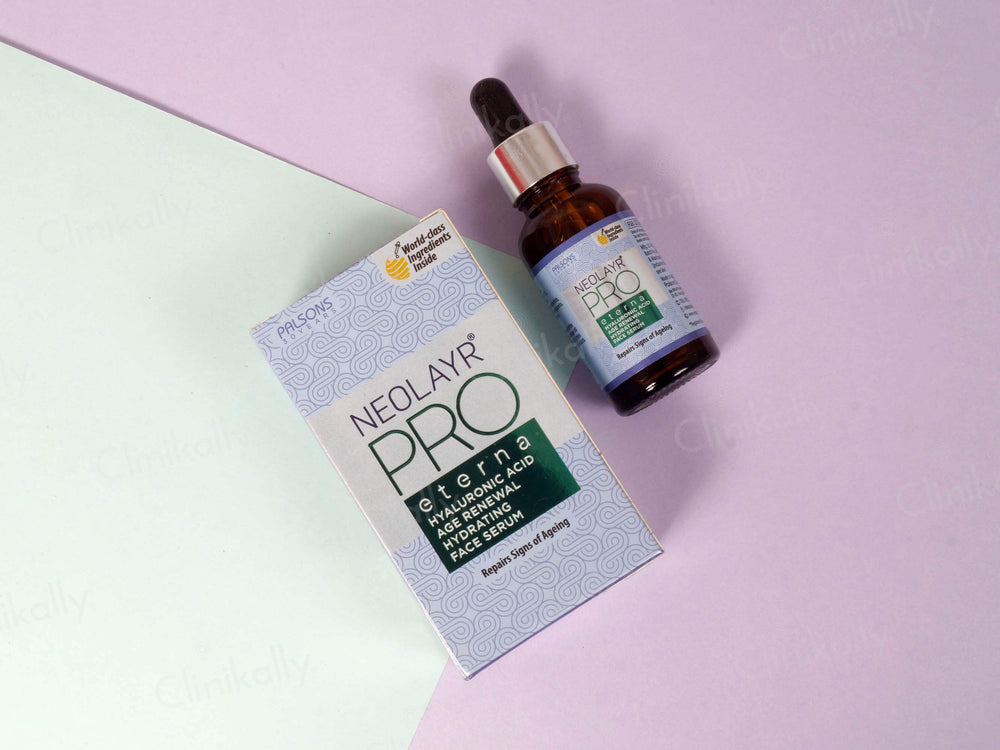 Neolayr Pro Eterna Hyaluronic Acid Face Serum - Clinikally