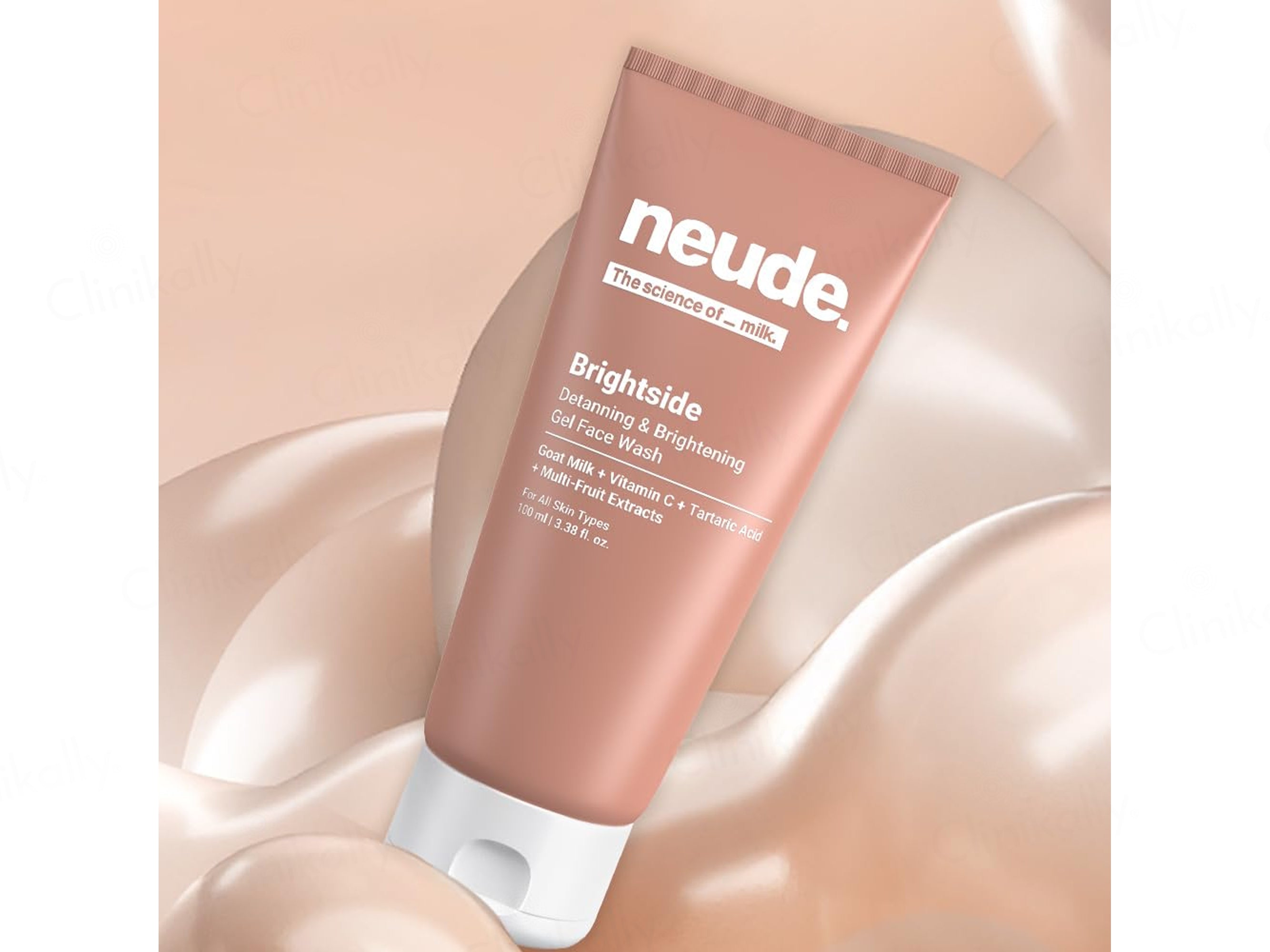 Neude Brightside Detanning & Brightening Gel Face Wash