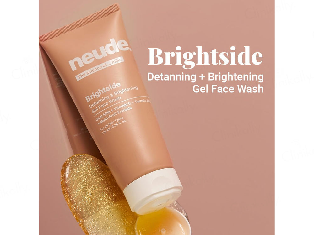 Neude Brightside Detanning & Brightening Gel Face Wash