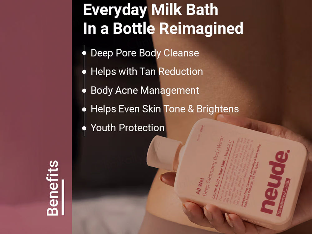 Neude All Wet Deep Cleansing Body Wash