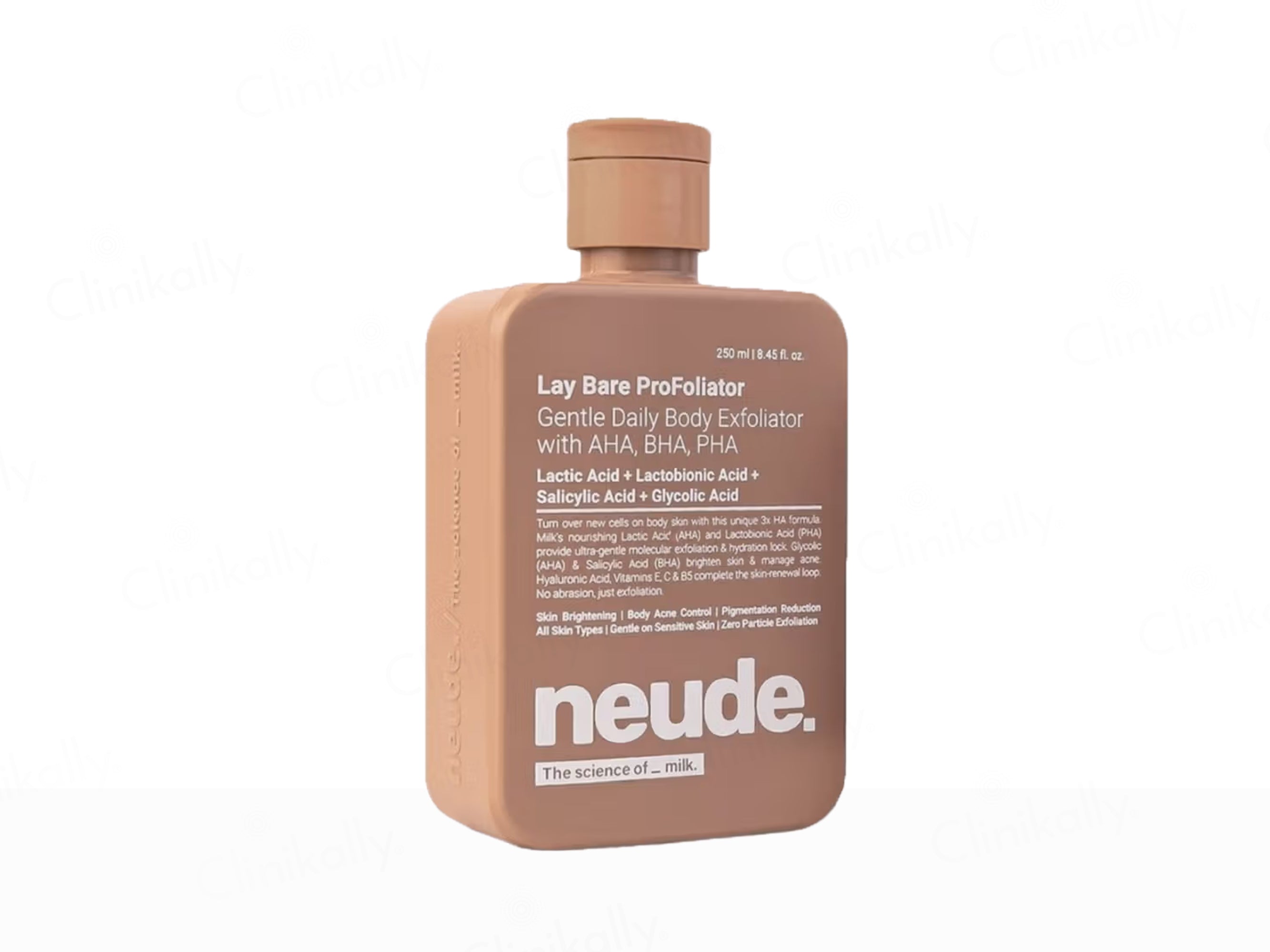 Neude Lay Bare Profoliator Gentle Daily Body Exfoliator Scrub