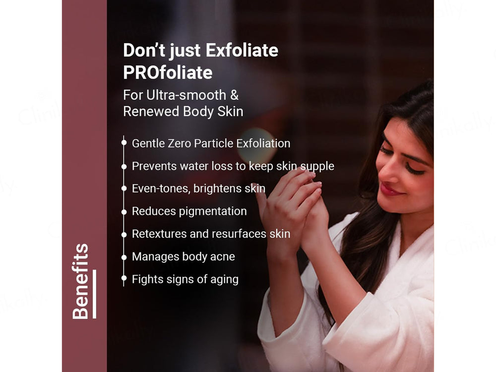 Neude Lay Bare Profoliator Gentle Daily Body Exfoliator Scrub