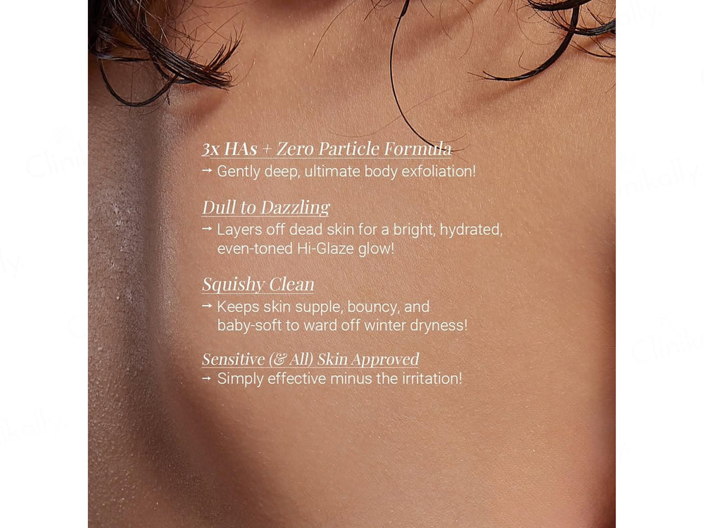 Neude Lay Bare Profoliator Gentle Daily Body Exfoliator Scrub