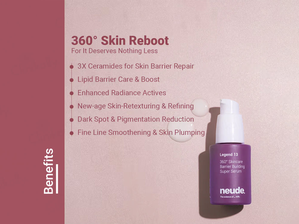 Neude 360° Skincare Legend 13 Barrier Building Super Face Serum