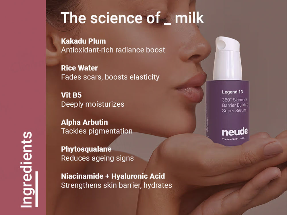 Neude 360° Skincare Legend 13 Barrier Building Super Face Serum