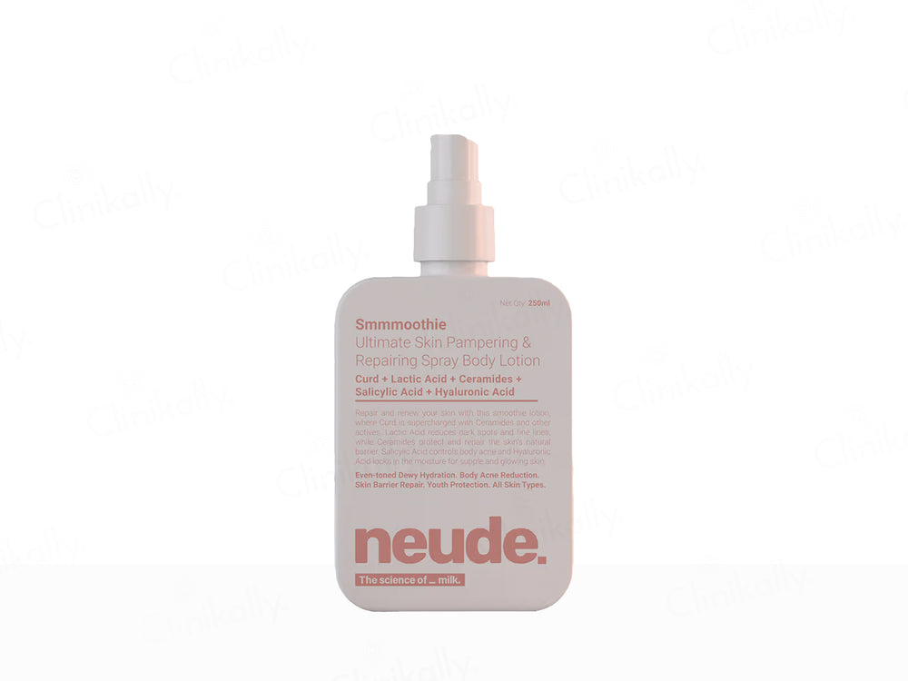 Neude Smmmoothie Ultimate Skin Pampering & Repairing Spray Body Lotion