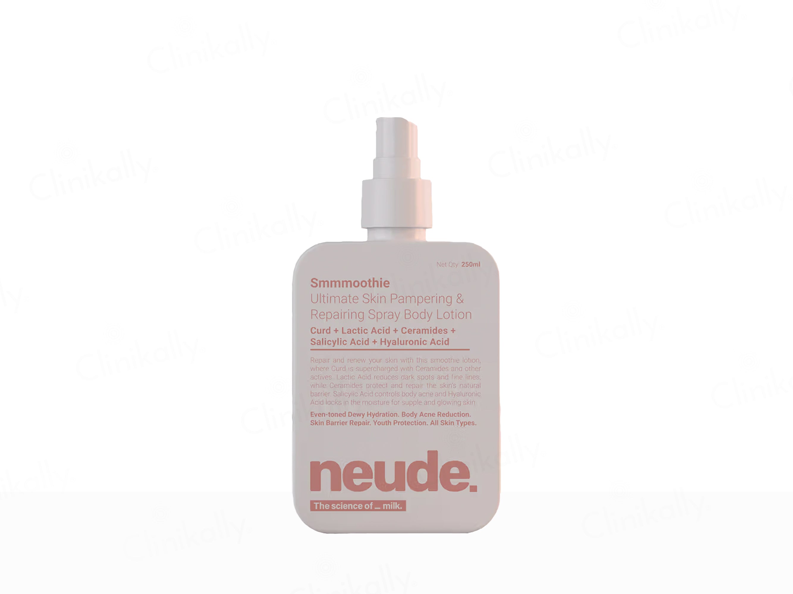 Neude Smmmoothie Ultimate Skin Pampering & Repairing Spray Body Lotion