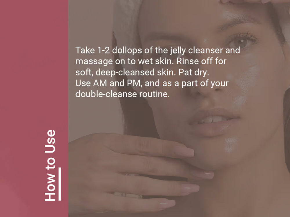 Neude Jelliciously Clean Elasticity Boosting Jelly Face Cleanser For Sensitive Skin