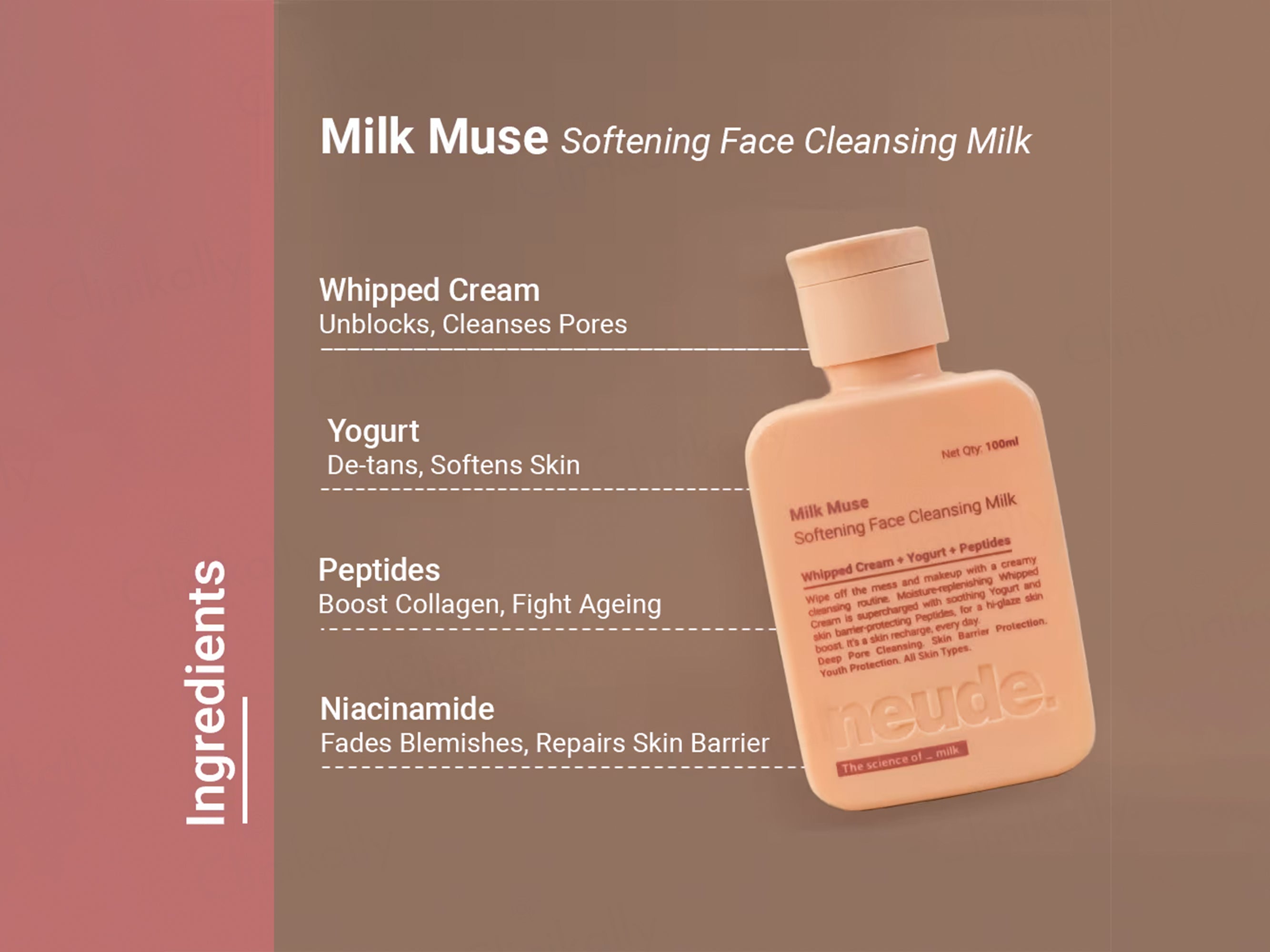 Neude Milk Muse Softening Face Cleansing Milk