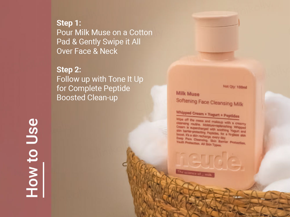 Neude Milk Muse Softening Face Cleansing Milk