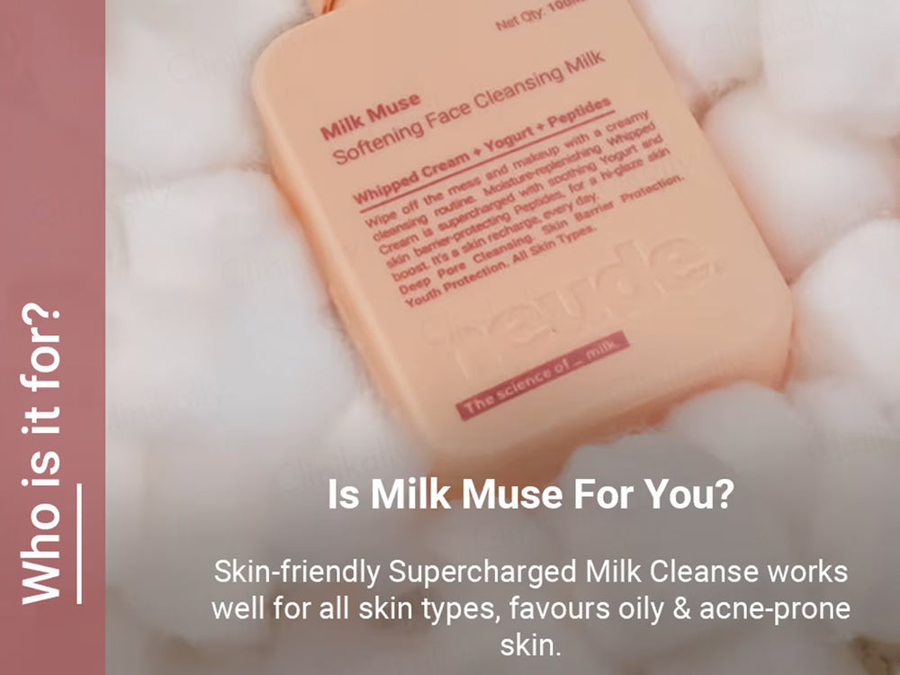 Neude Milk Muse Softening Face Cleansing Milk