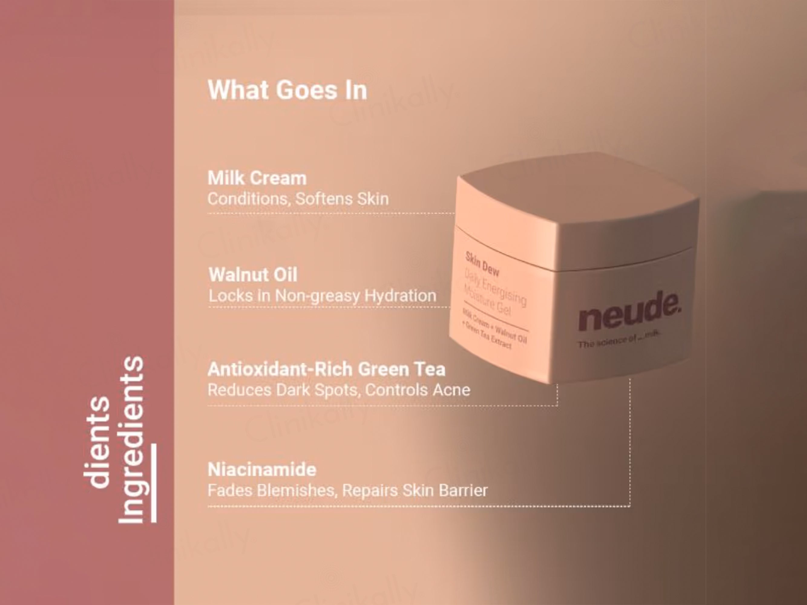 Neude Skin Dew Daily Energising Face Moisture Gel