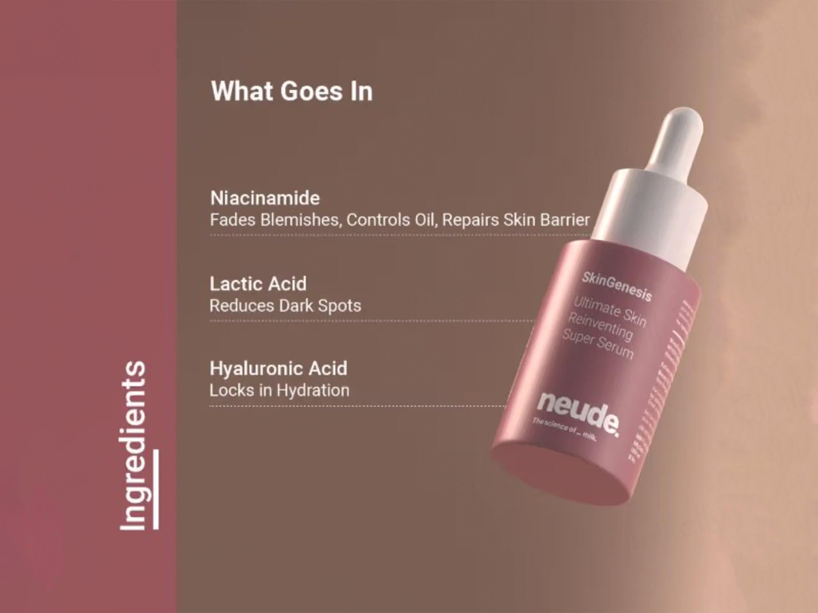 Neude SkinGenesis Ultimate Skin Reinventing Super Face Serum