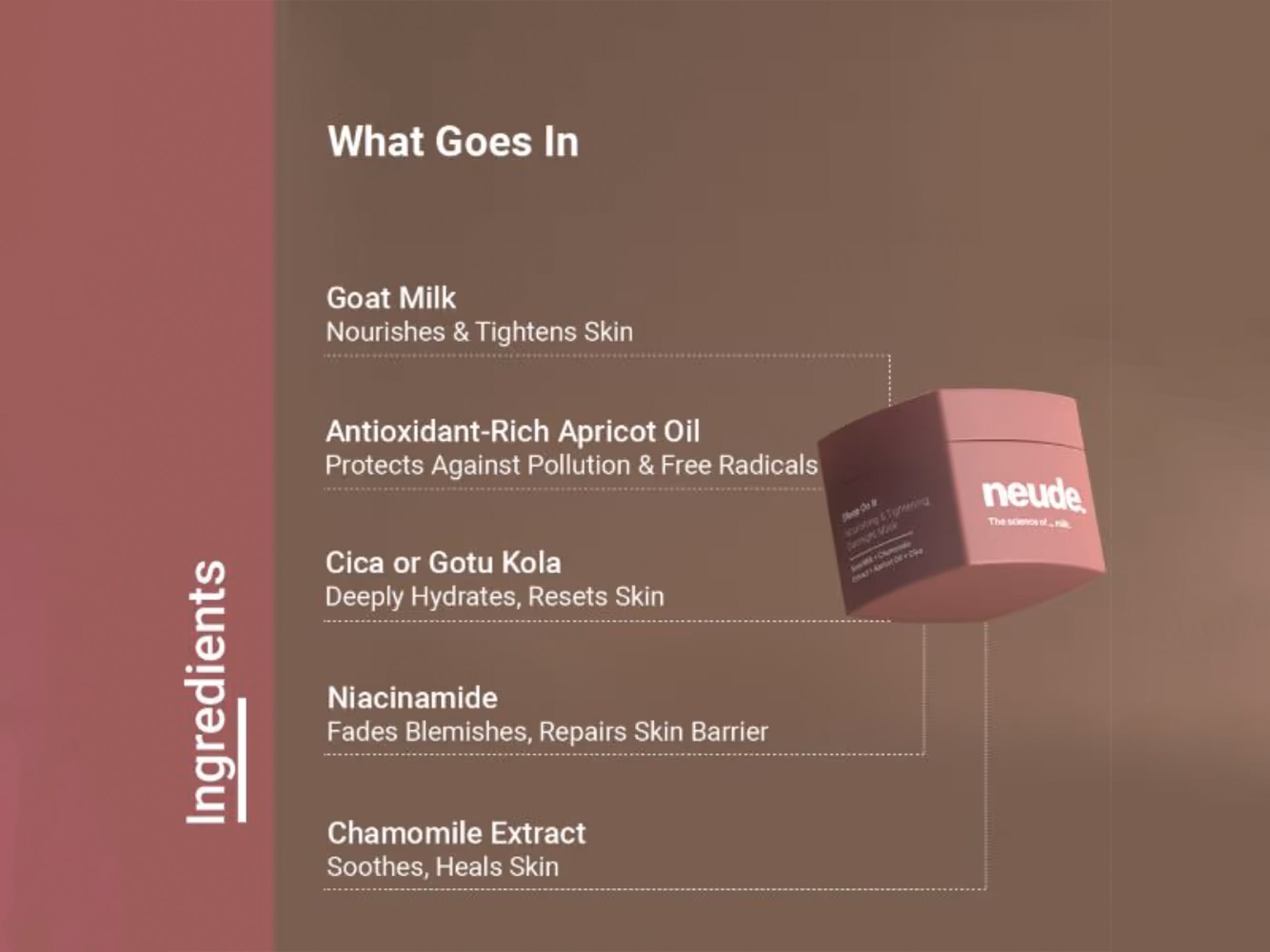 Neude Sleep On It Nourishing & Tightening Overnight Face Mask