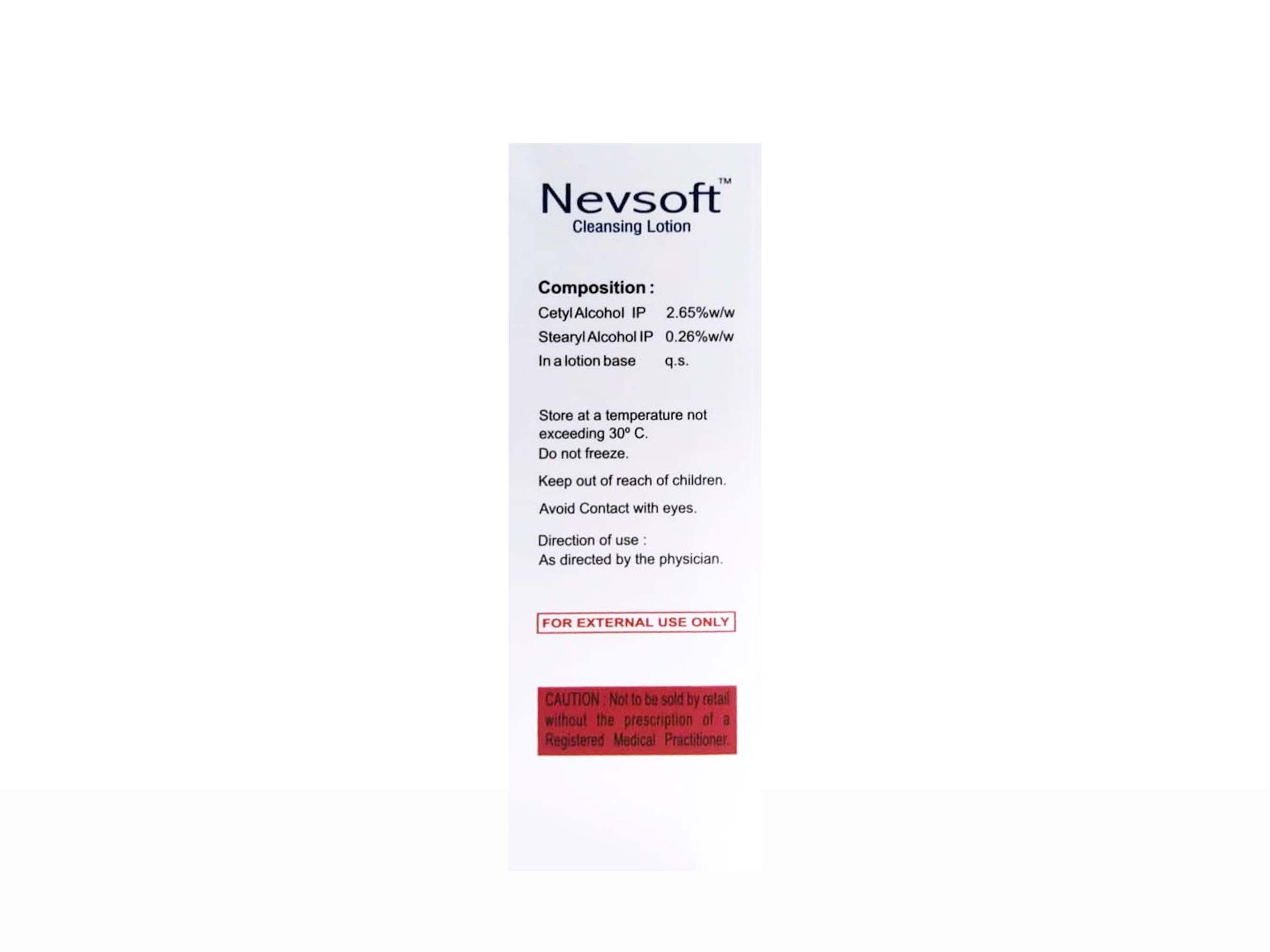 Nevsoft Cleansing Lotion