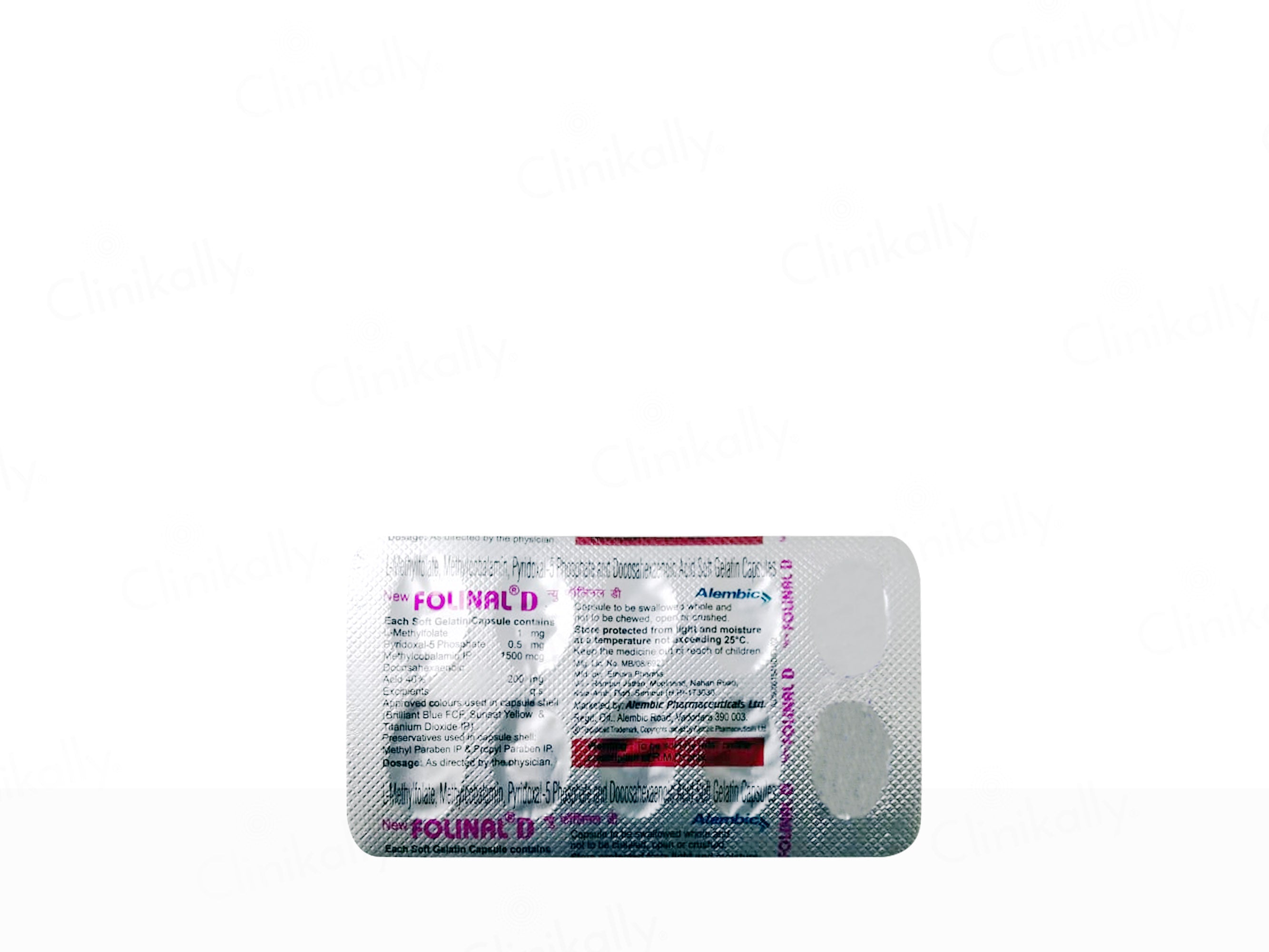 New Folinal-D Soft Gelatin Capsule
