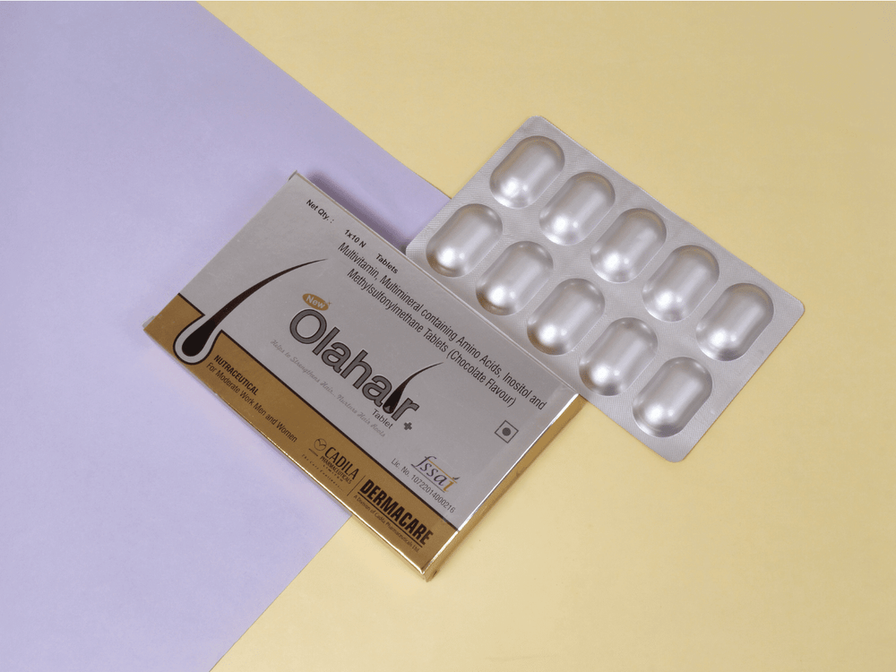 New Olahair+ Tablets - Chocolate Flavour - Clinkally