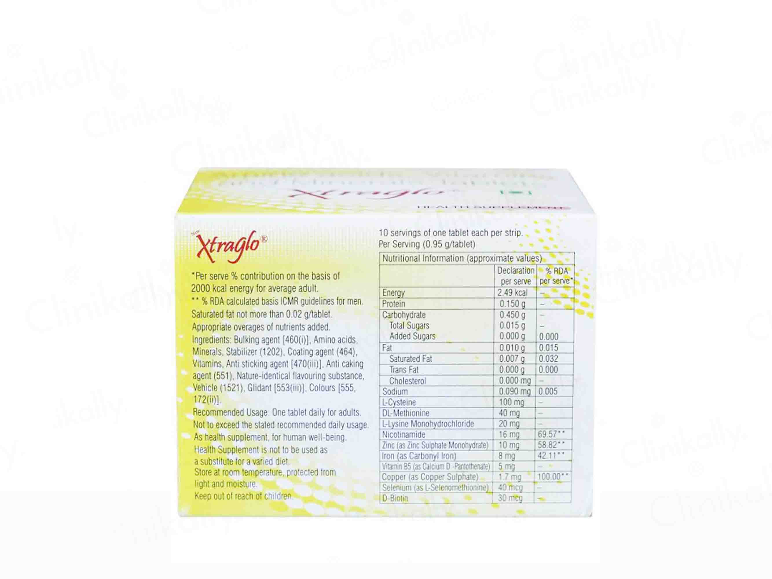 New Xtraglo Tablet - Clinikally