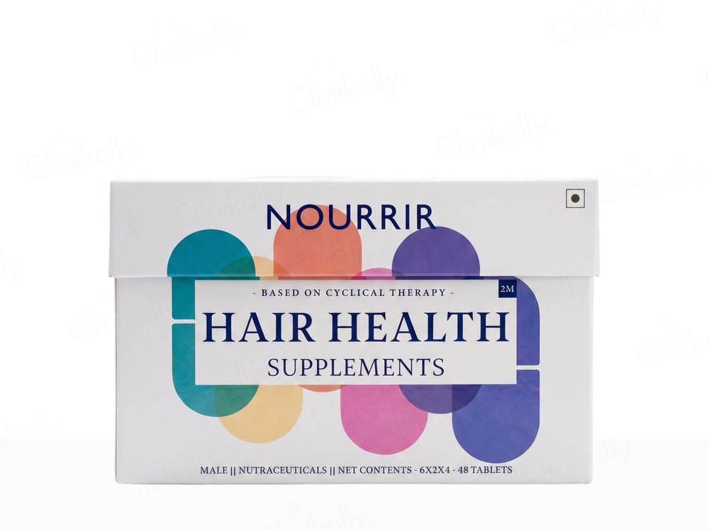 Nourrir Cyclical Therapy Hair Supplement Tablet For Men