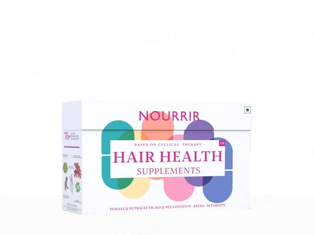 Nourrir Cyclical Therapy Hair Supplement Tablet For Women