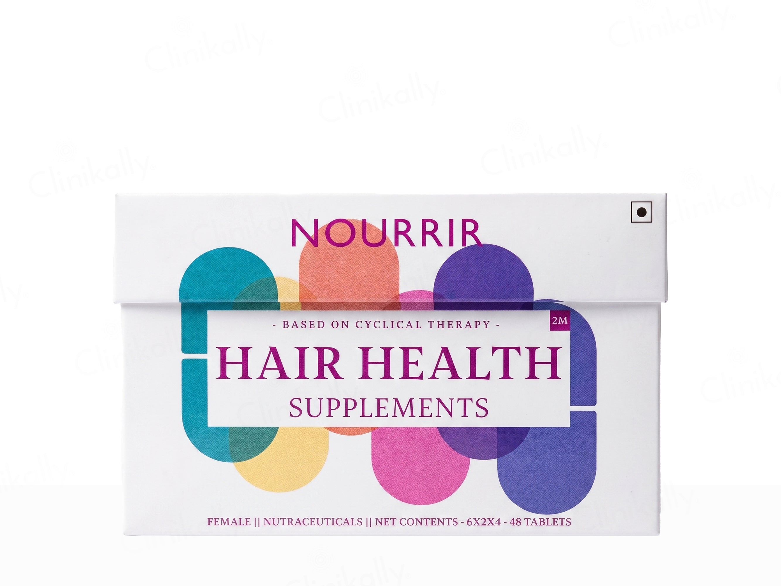Nourrir Cyclical Therapy Hair Supplement Tablet For Women