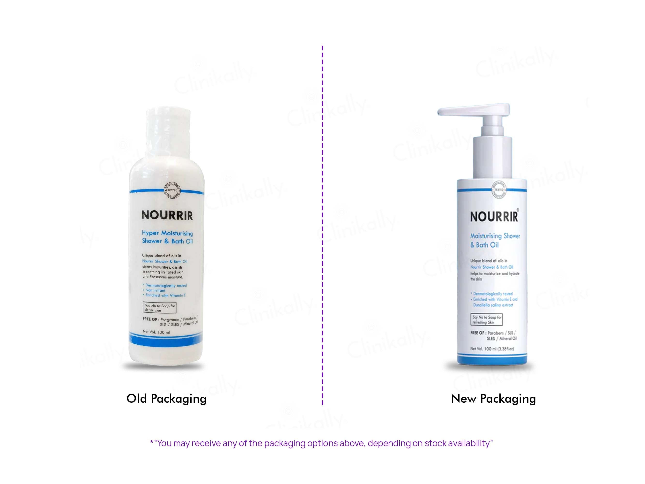 Nourrir Moisturising Shower & Bath Oil