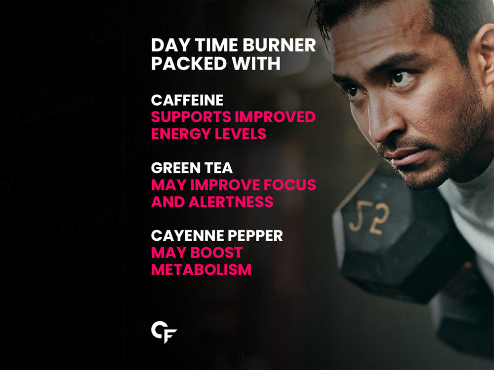 Carbamide Forte Night Time & Day Time Pro Fat Burner Capsule Kit Combo Pack