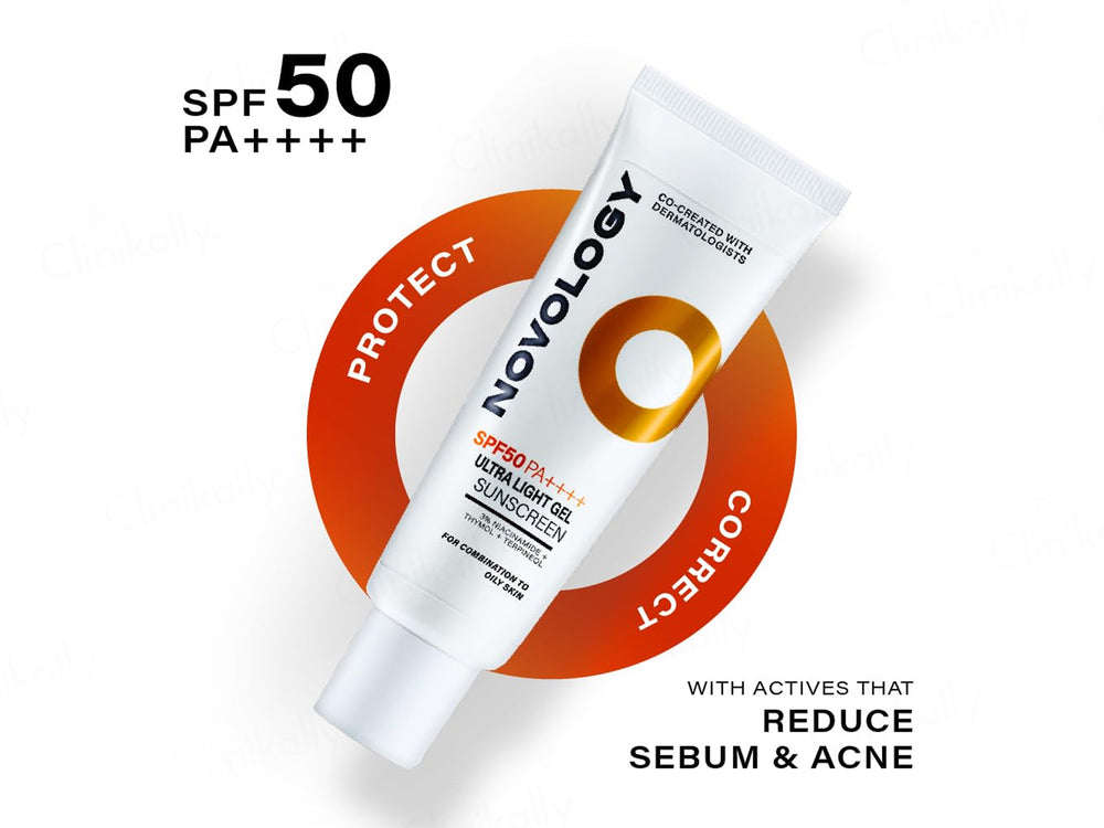Novology Ultra Light Gel Sunscreen SPF 50 PA++++