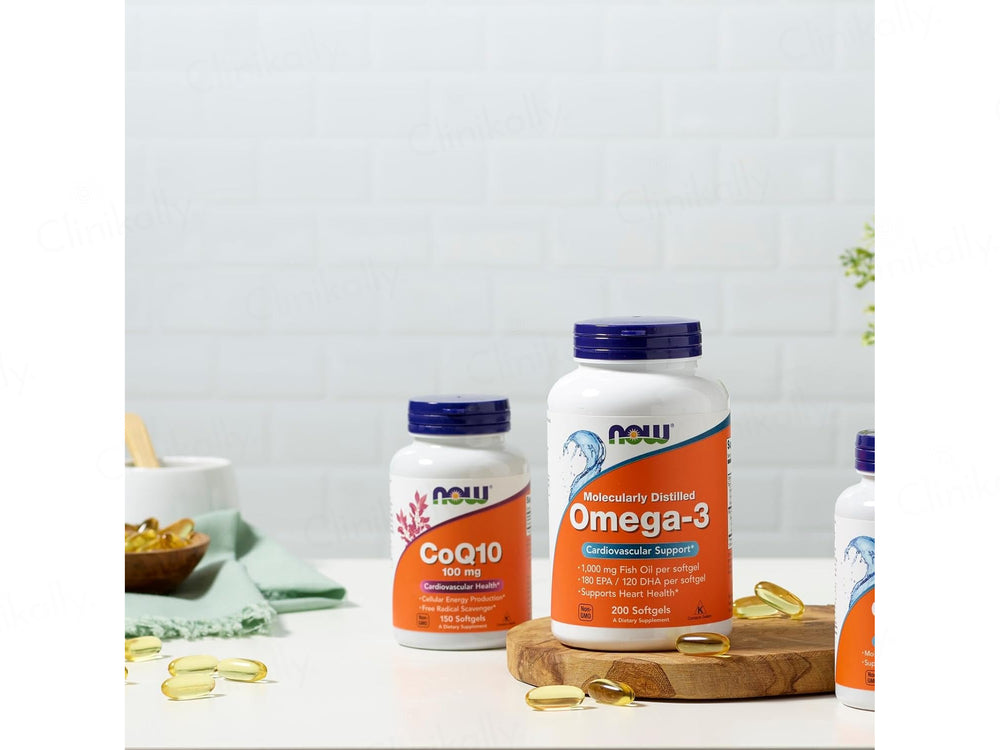 Now Foods Ultra Omega-3 Fish Oil Dietary Supplement Softgel