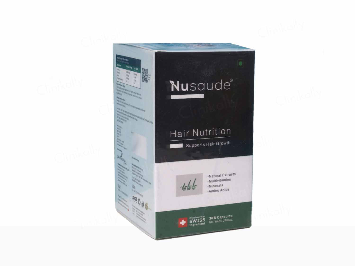 Nusaude Hair Nutrition Capsules - Clinikally