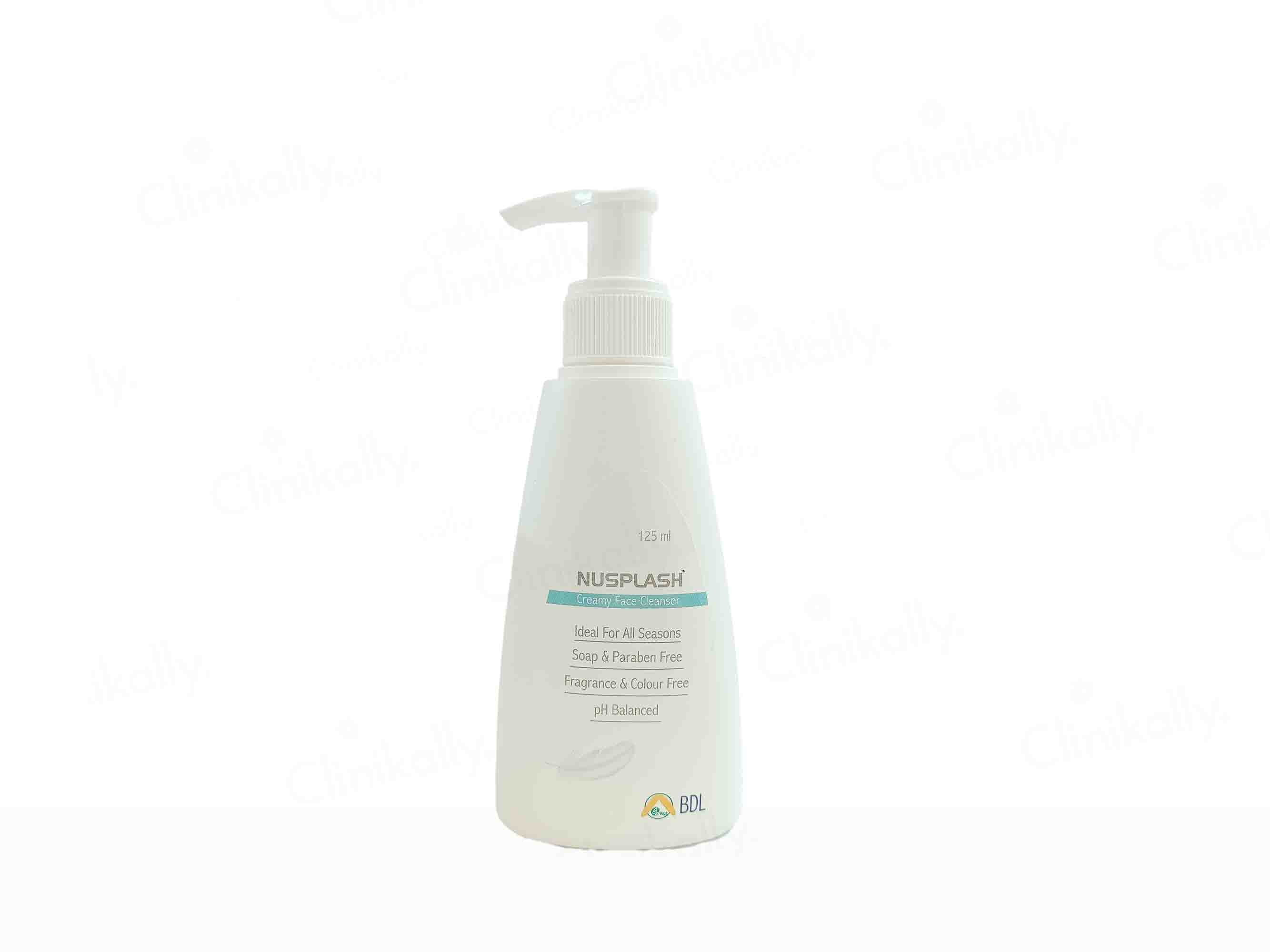 Nusplash Creamy Face Cleanser - Clinikally