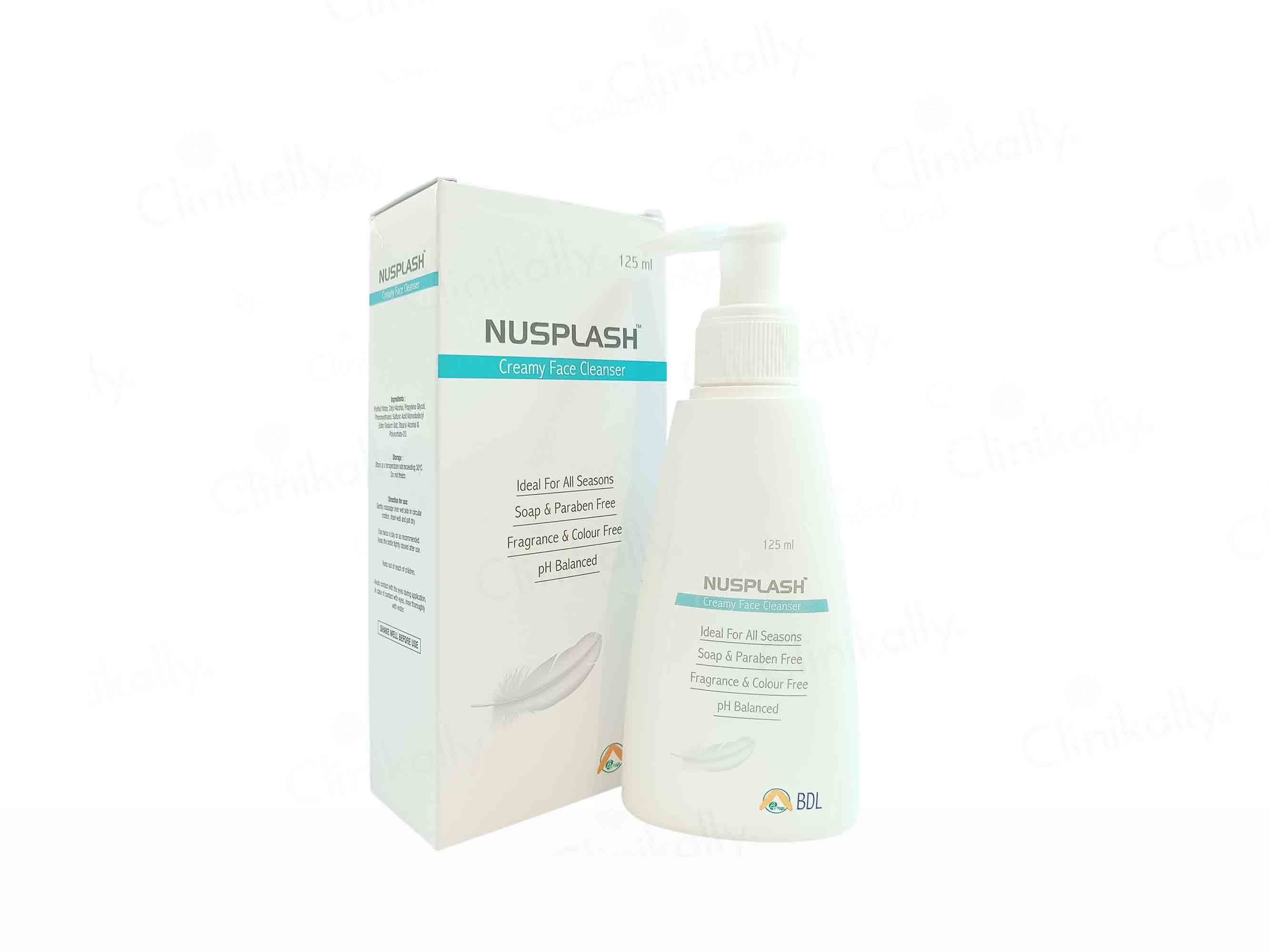 Nusplash Creamy Face Cleanser - Clinikally
